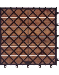 Rivestimenti e piastrelle da esterno ACCETTURA Legno di acacia certificato Marrone