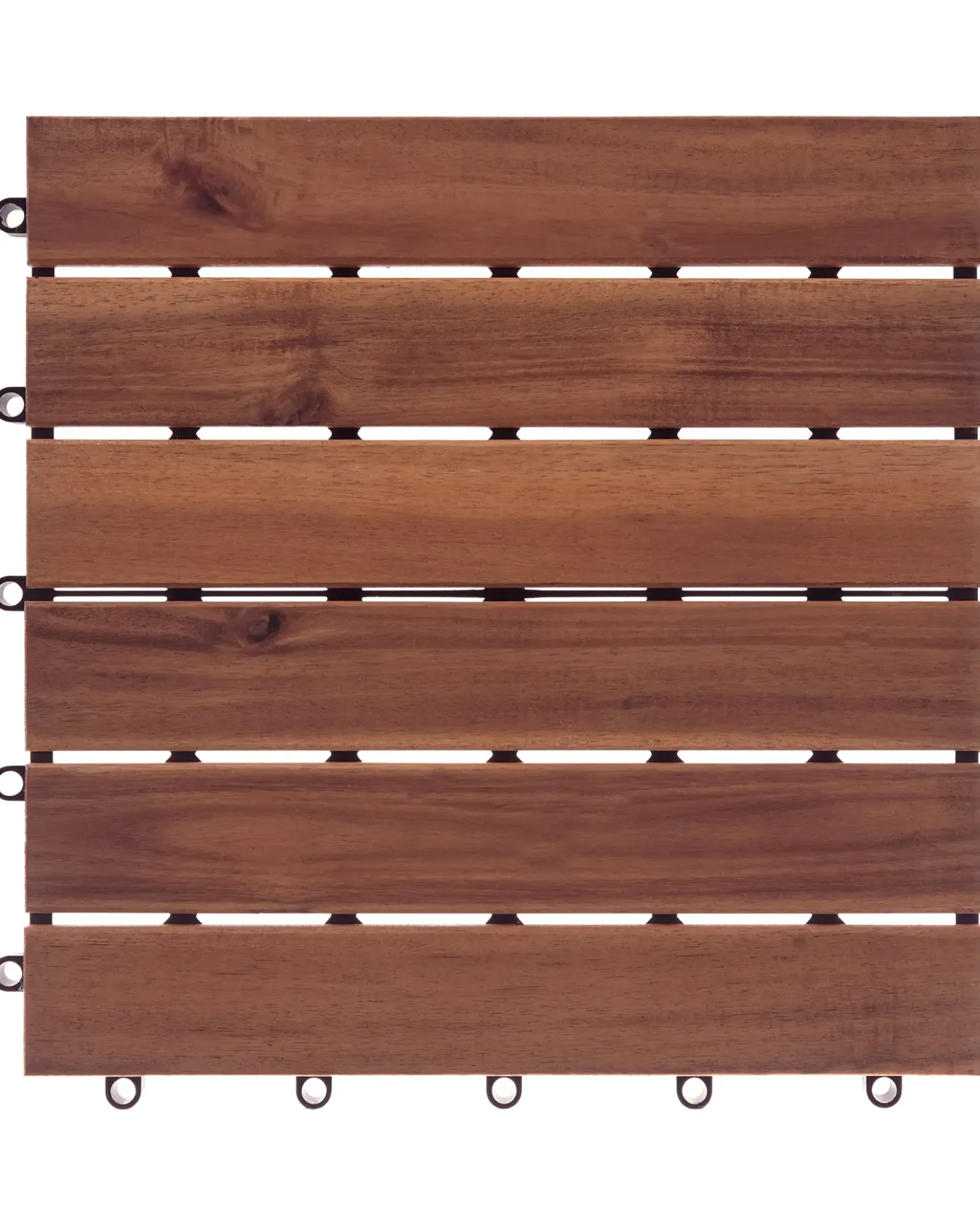 Rivestimenti e piastrelle da esterno ACCETTURA Legno di acacia certificato Marrone