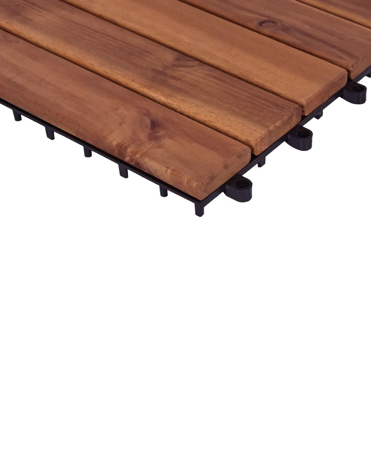 Rivestimenti e piastrelle da esterno ACCETTURA Legno di acacia certificato Marrone