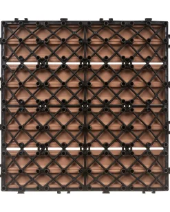Rivestimenti e piastrelle da esterno ATELETA Composito legno-plastica (WPC) Marrone chiaro
