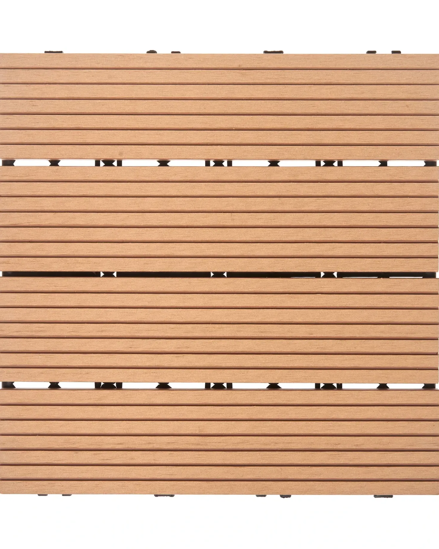 Rivestimenti e piastrelle da esterno ATELETA Composito legno-plastica (WPC) Marrone chiaro