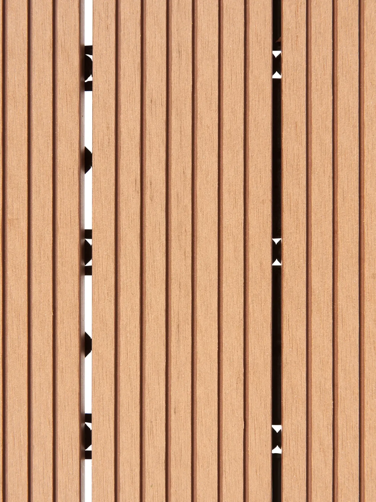 Rivestimenti e piastrelle da esterno ATELETA Composito legno-plastica (WPC) Marrone chiaro