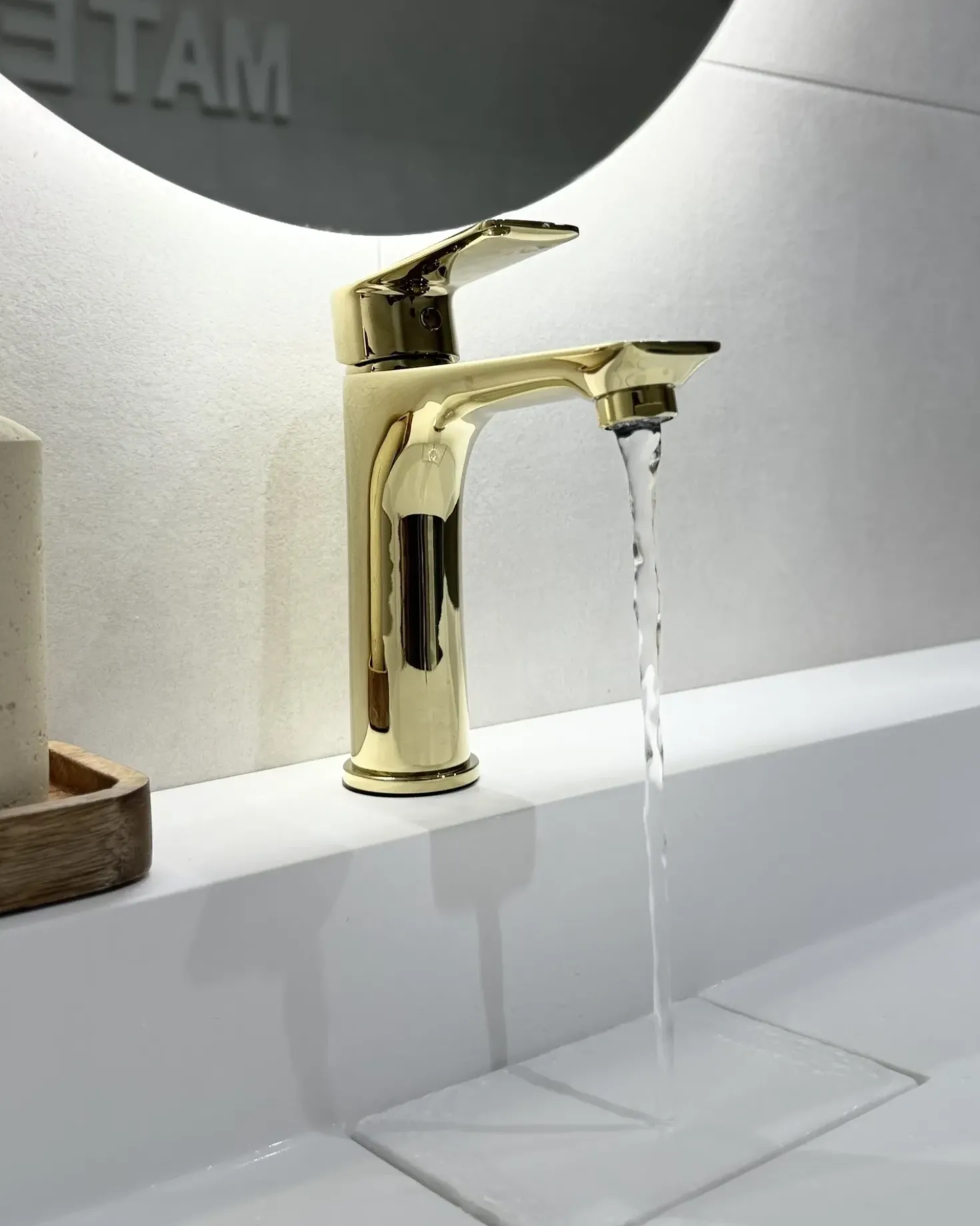 Rubinetteria per lavabo BERLOI Ottone Oro
