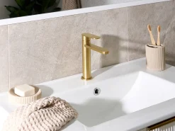 Rubinetteria per lavabo COLHUE Ottone Oro