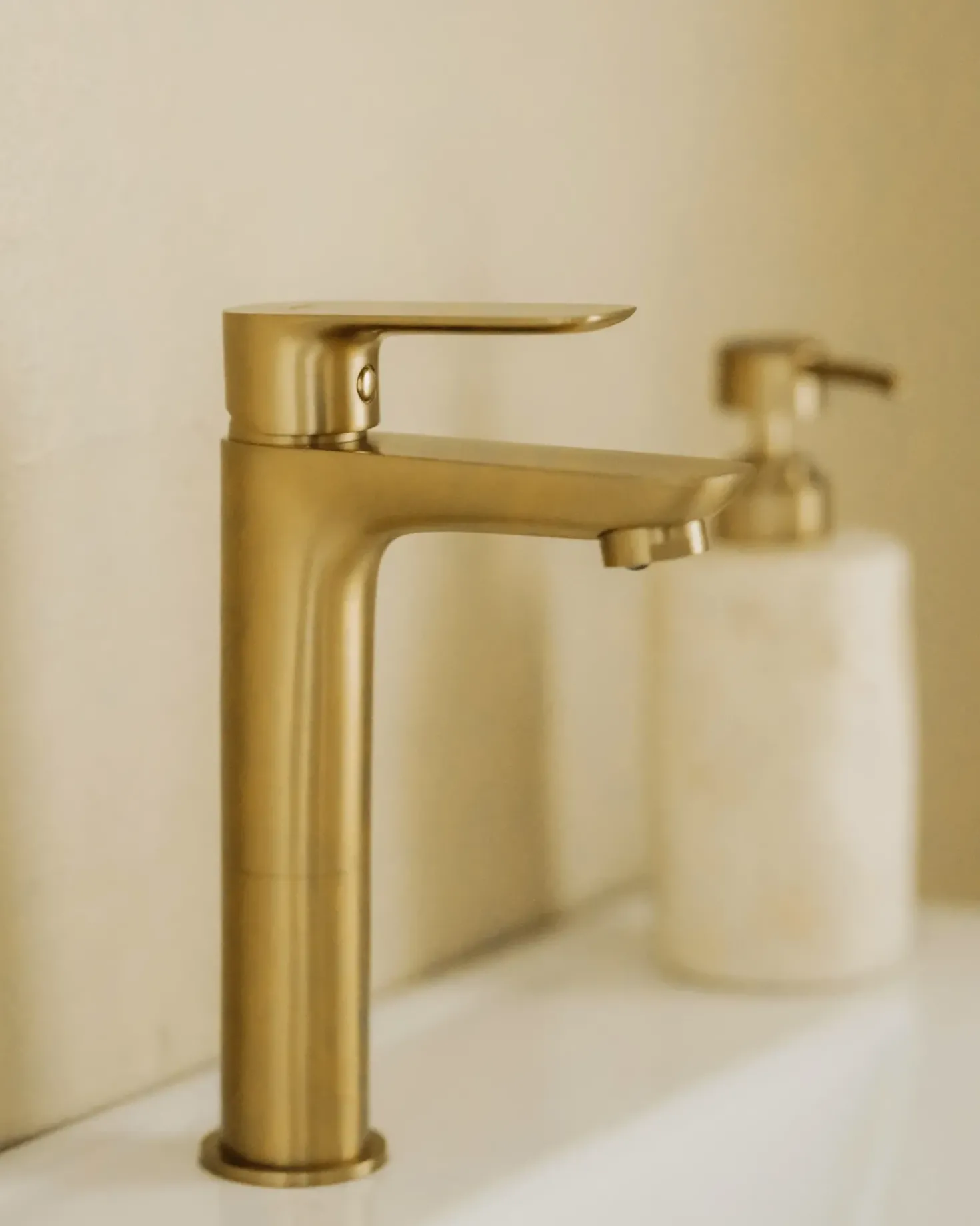 Rubinetteria per lavabo CHIMBOTE Ottone Oro