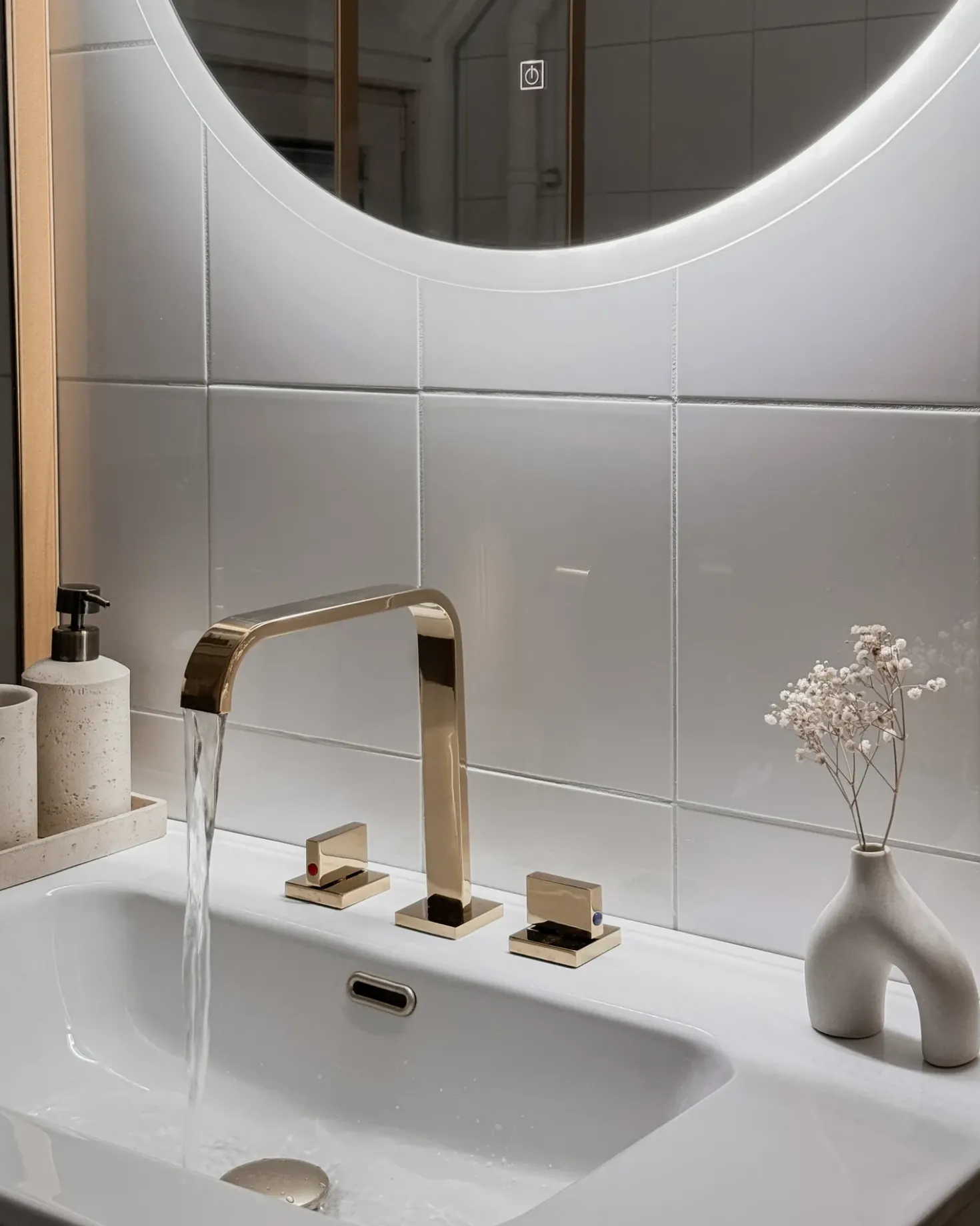 Rubinetteria per lavabo KAGERA Ottone Oro