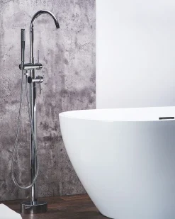 Rubinetteria per vasca da bagno freestanding TUGELA Argento