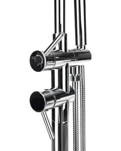 Rubinetteria per vasca da bagno freestanding TUGELA Argento