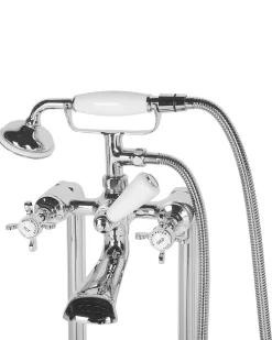 Rubinetteria per vasca da bagno freestanding HEBBE Argento