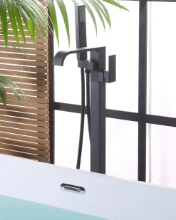 Rubinetteria per vasca da bagno freestanding NIAGARA Nero
