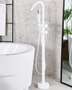 Rubinetteria per vasca da bagno freestanding VICTORIA Bianco