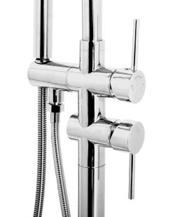 Rubinetteria per vasca da bagno freestanding VICTORIA Argento