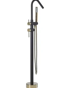 Rubinetteria per vasca da bagno freestanding VICTORIA Nero/Oro