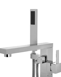 Rubinetteria per vasca da bagno freestanding DELLA Argento
