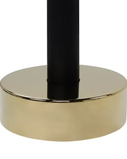 Rubinetteria per vasca da bagno freestanding TUGELA Nero/Oro