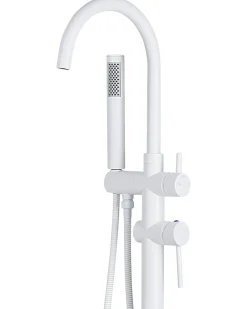 Rubinetteria per vasca da bagno freestanding TUGELA Bianco