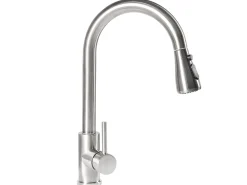 Rubinetto estraibile da cucina PAIMUN Argento