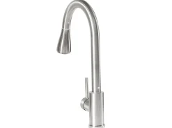 Rubinetto estraibile da cucina PAIMUN Argento