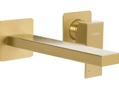 rubinetto miscelatore da parete per lavabo ANTOFAGASTA Ottone Oro