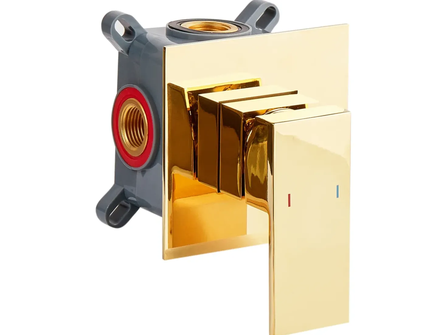 rubinetto miscelatore da parete per lavabo KARUAY Ottone Oro