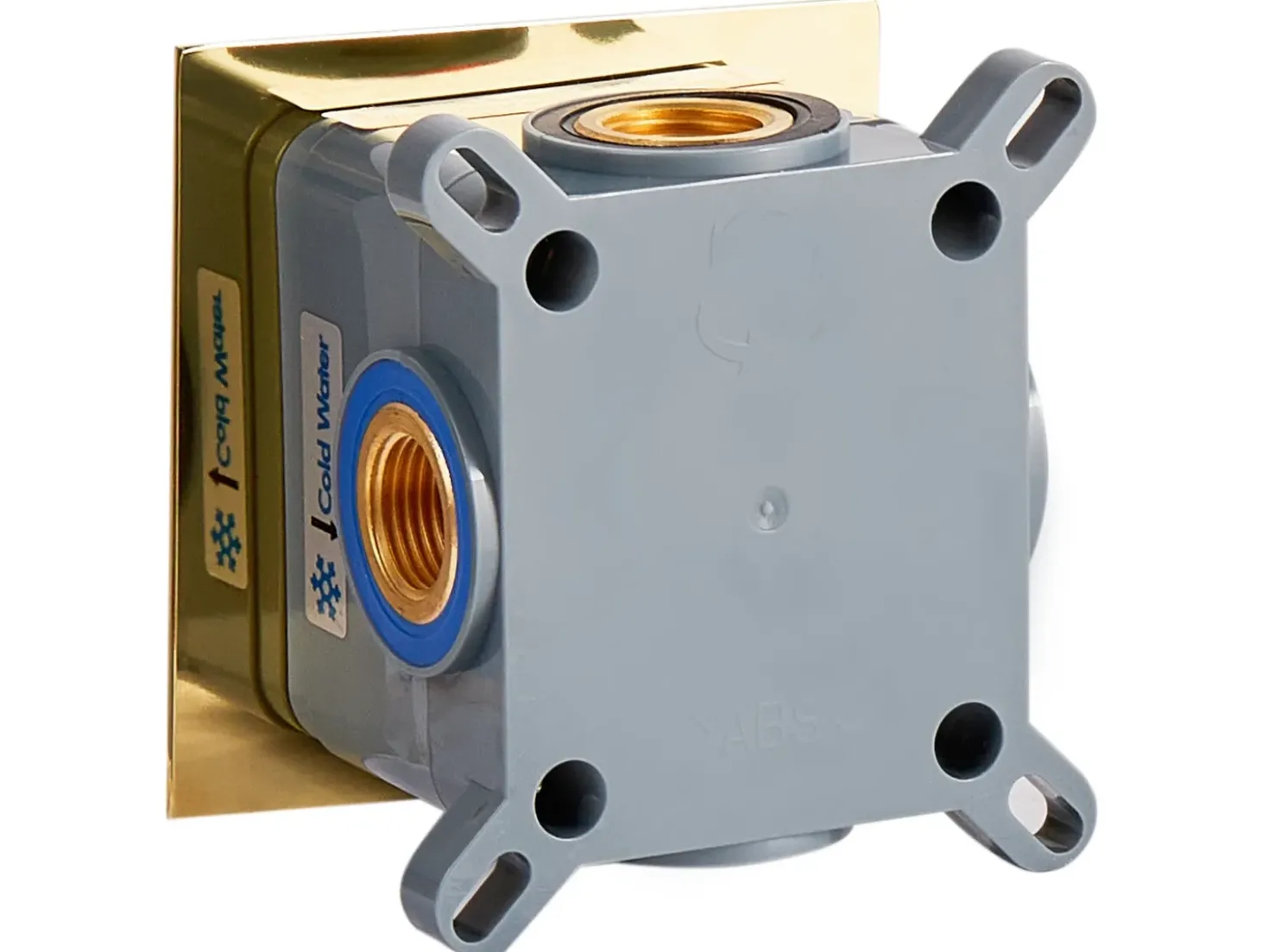 rubinetto miscelatore da parete per lavabo KARUAY Ottone Oro