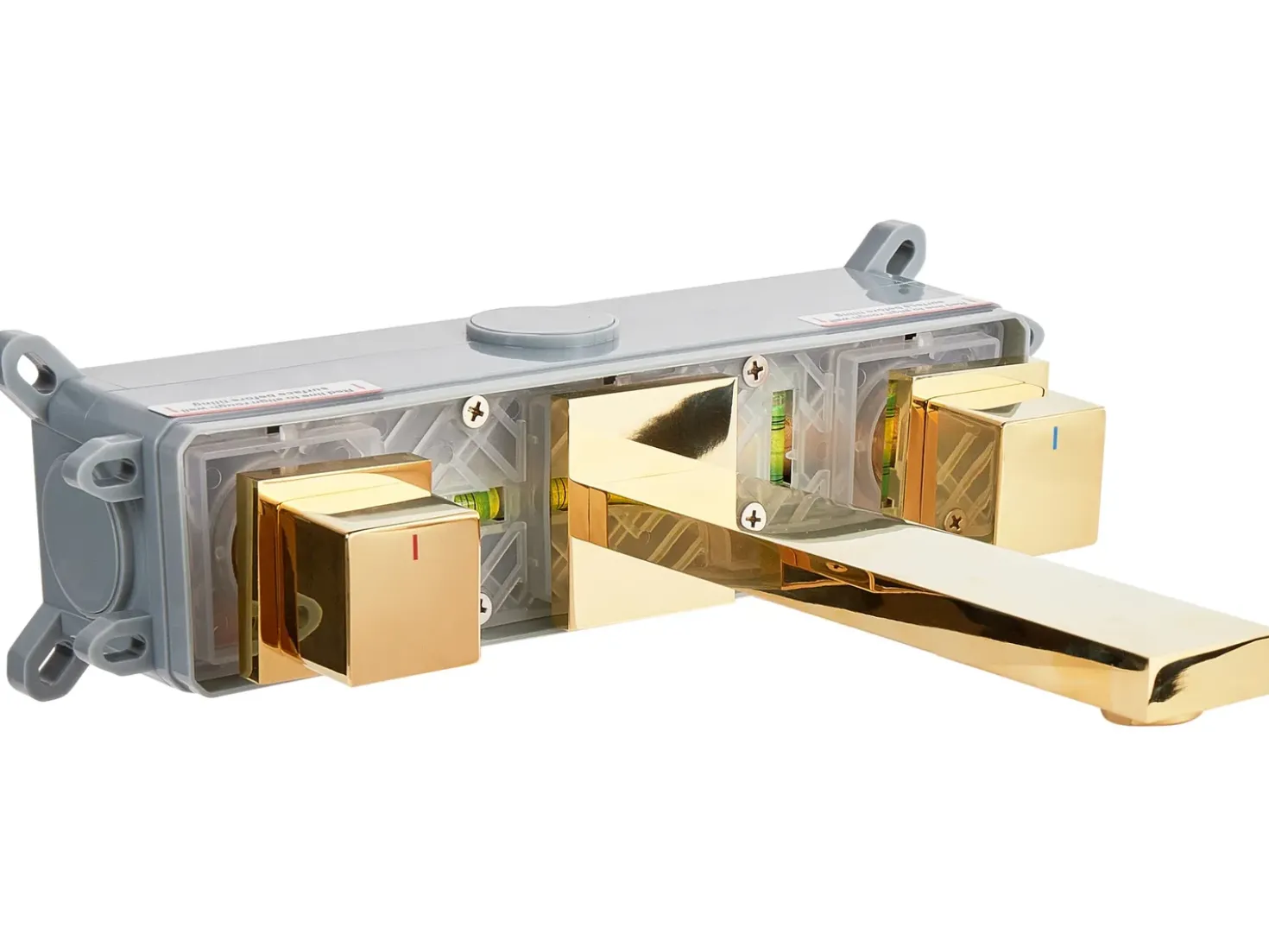 rubinetto miscelatore da parete per lavabo PAILON Ottone Oro