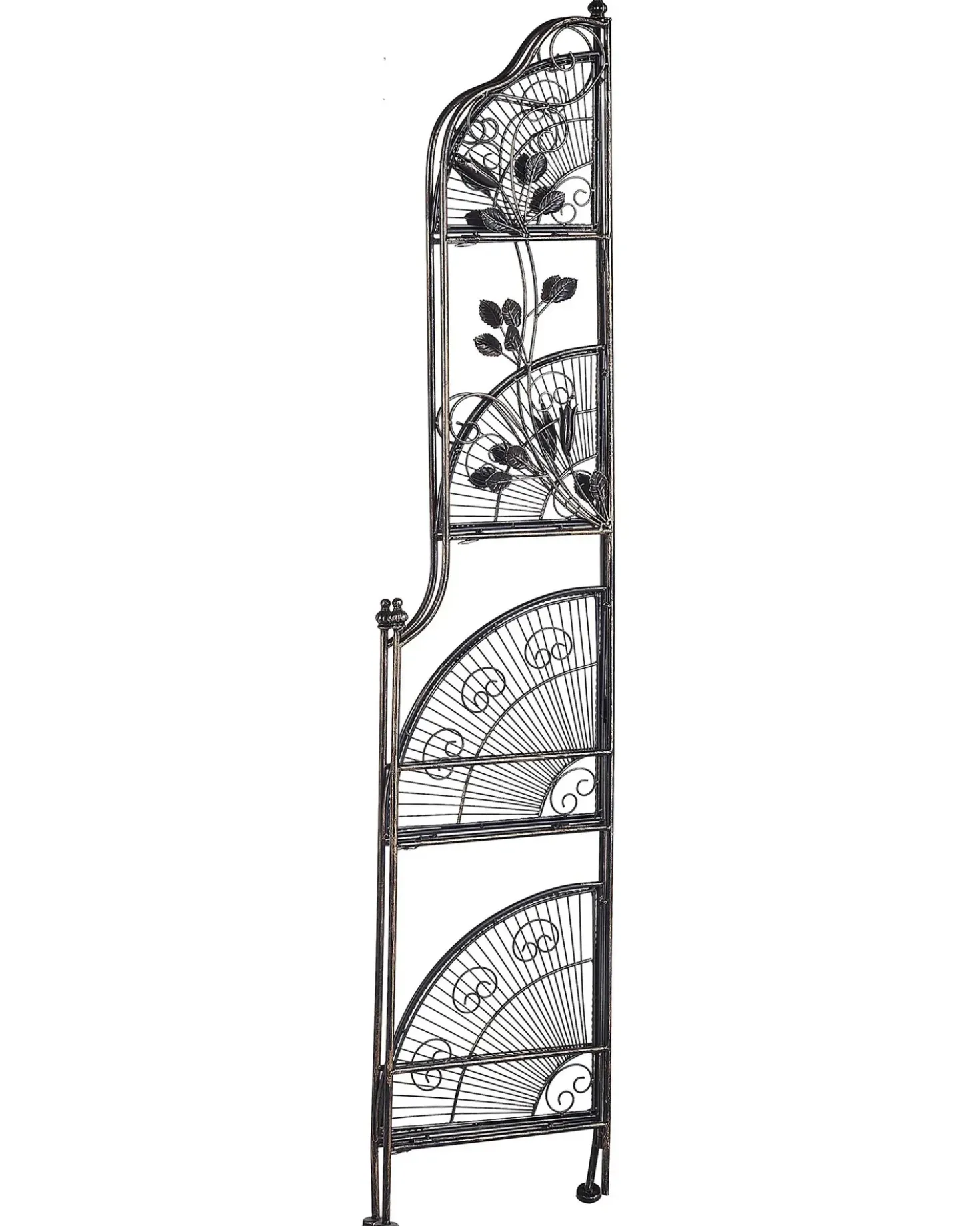 Scaffalatura ad angolo SIDERNO Metallo 35 cm 35 cm Nero