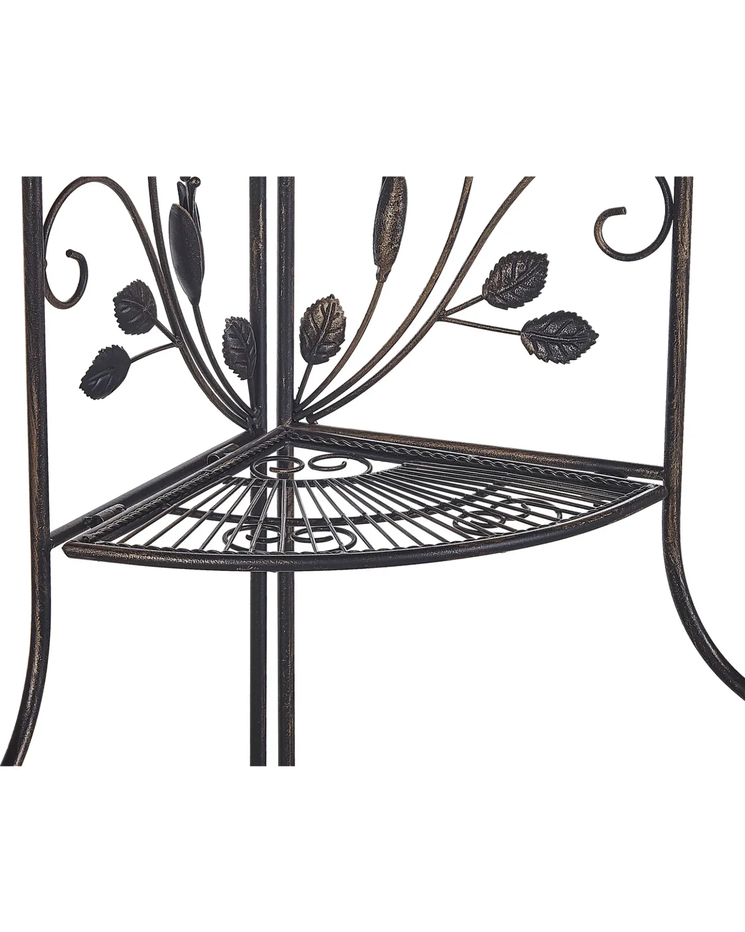 Scaffalatura ad angolo SIDERNO Metallo 35 cm 35 cm Nero