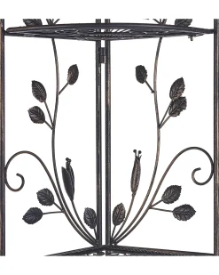 Scaffalatura ad angolo SIDERNO Metallo 35 cm 35 cm Nero