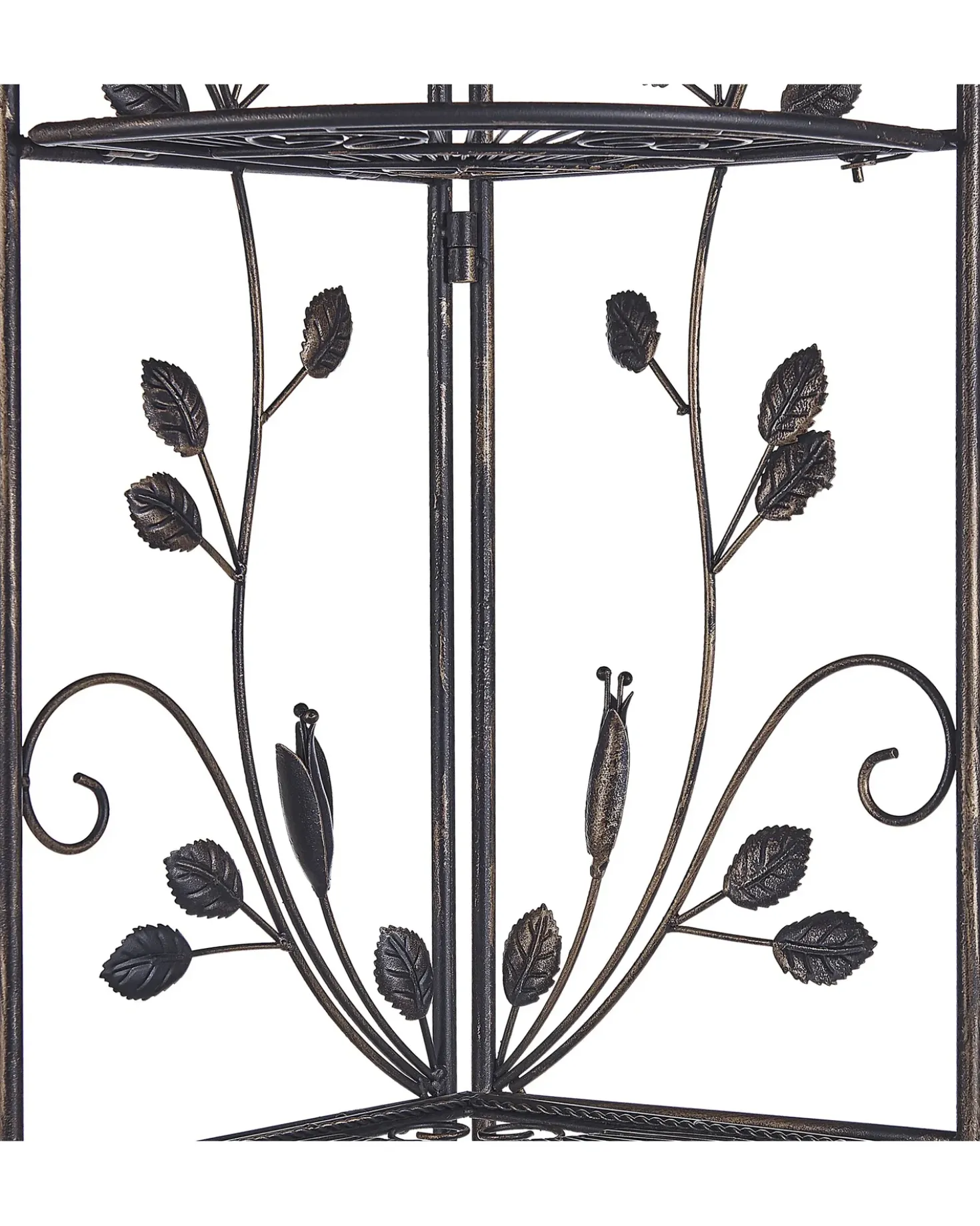 Scaffalatura ad angolo SIDERNO Metallo 35 cm 35 cm Nero
