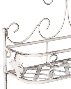 Scaffale a muro MARAYES Metallo Bianco