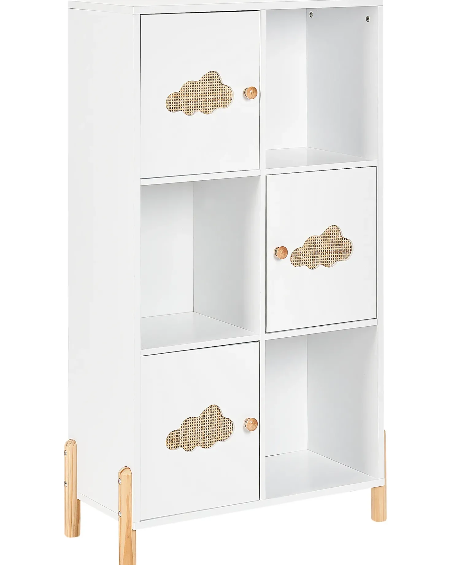 Scaffale CLOUDY 111 cm Bianco