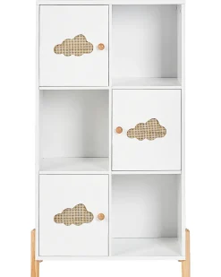 Scaffale CLOUDY 111 cm Bianco