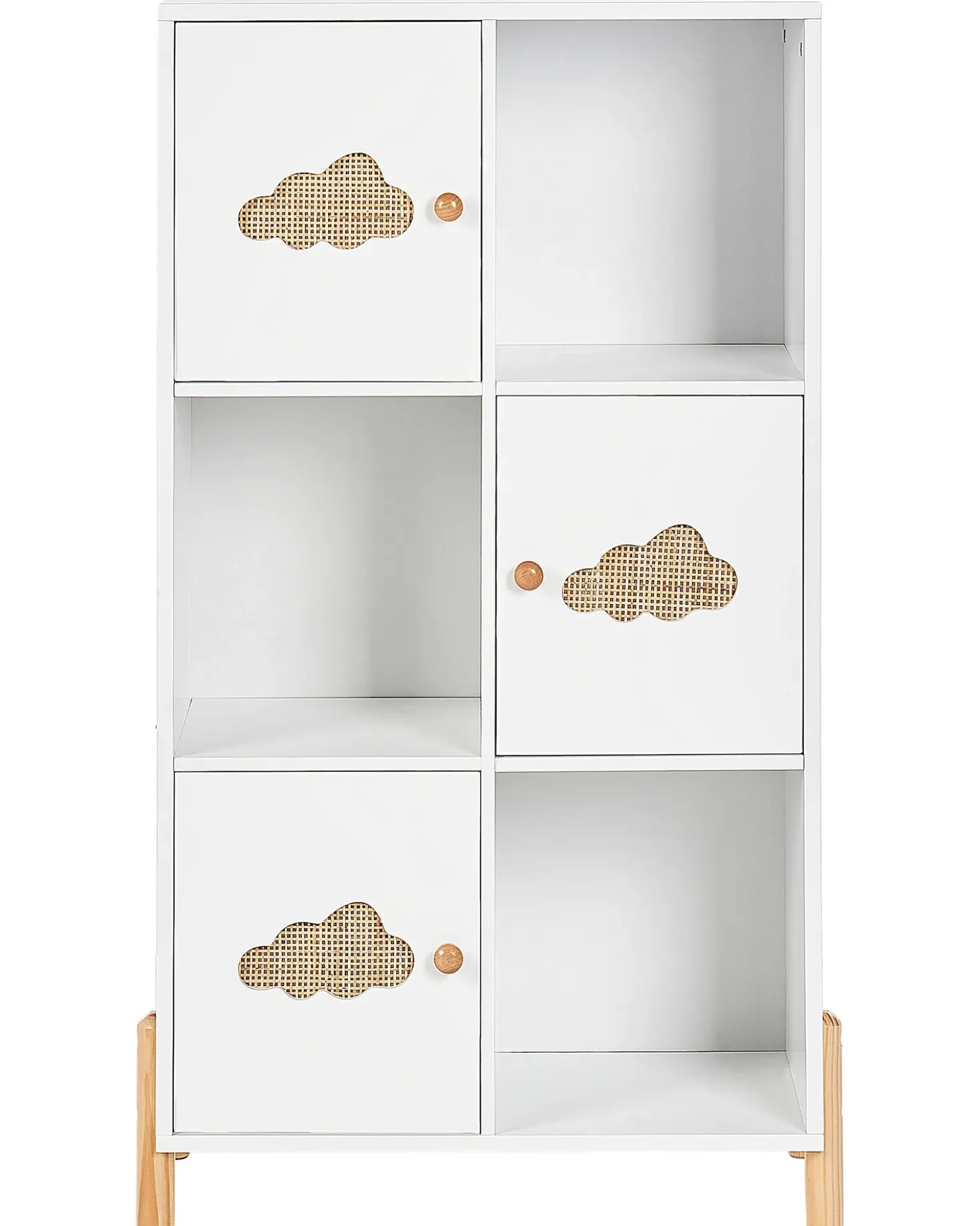 Scaffale CLOUDY 111 cm Bianco