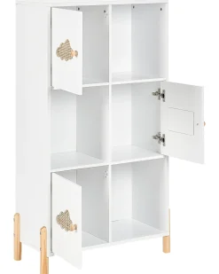 Scaffale CLOUDY 111 cm Bianco