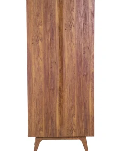 Scaffale COLUMBUS 182 cm Marrone/Bianco