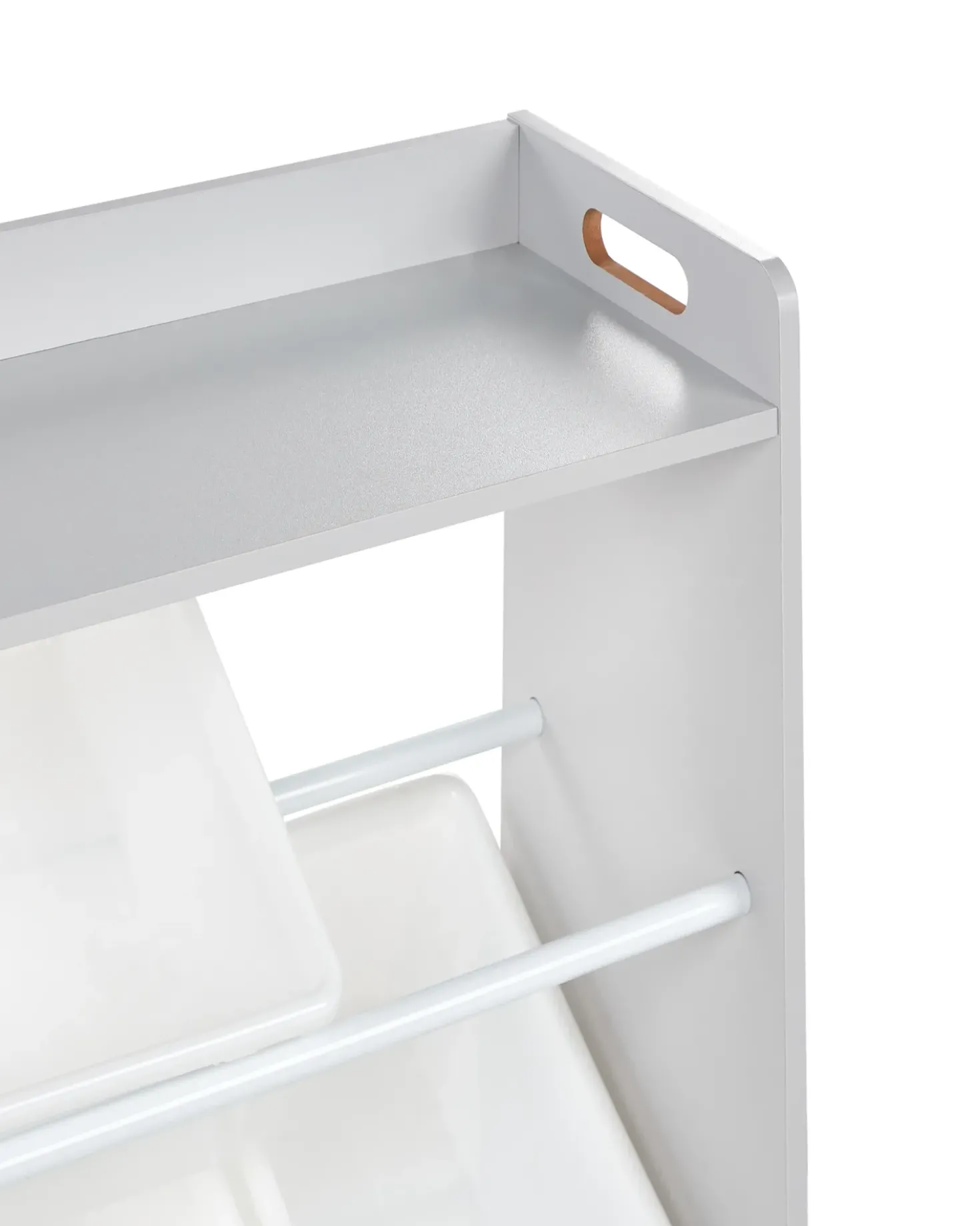 Scaffale con 9 contenitori COLLIE 78 cm Grigio