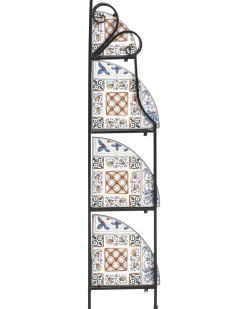 Scaffale FAVARA Metallo 43 cm 32 cm Nero
