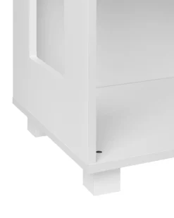 Scaffale GLENORIE 100 cm Bianco