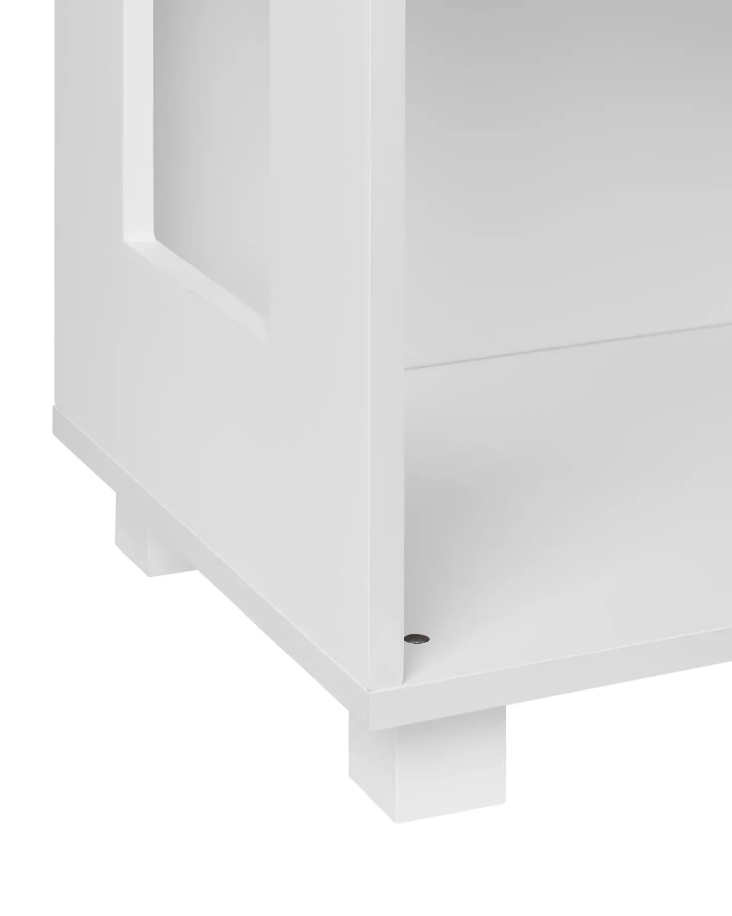 Scaffale GLENORIE 100 cm Bianco