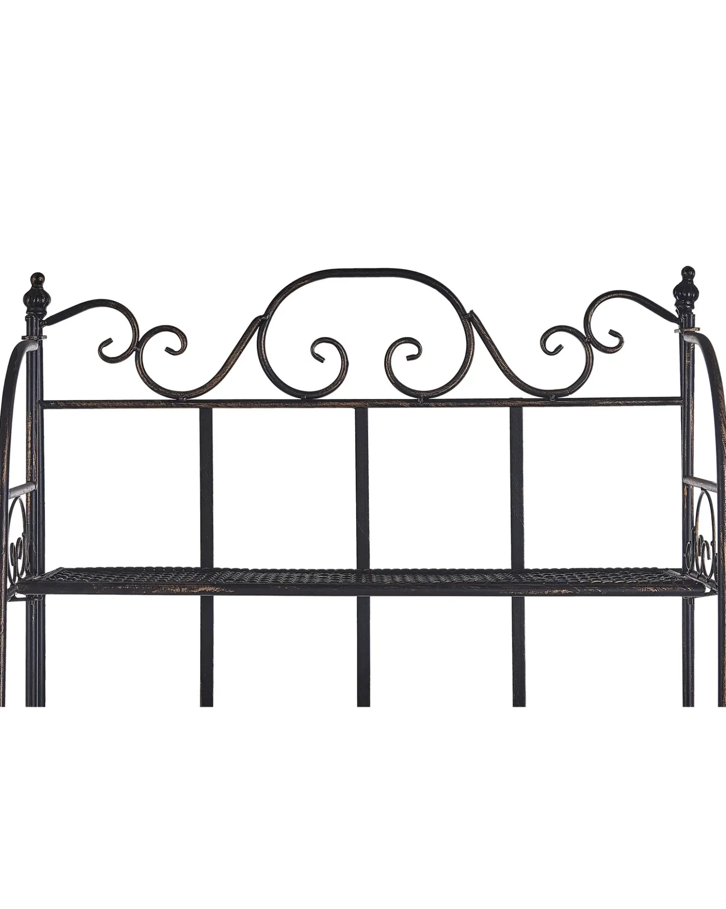 Scaffale ISERNIA Metallo 61 cm 29 cm Nero