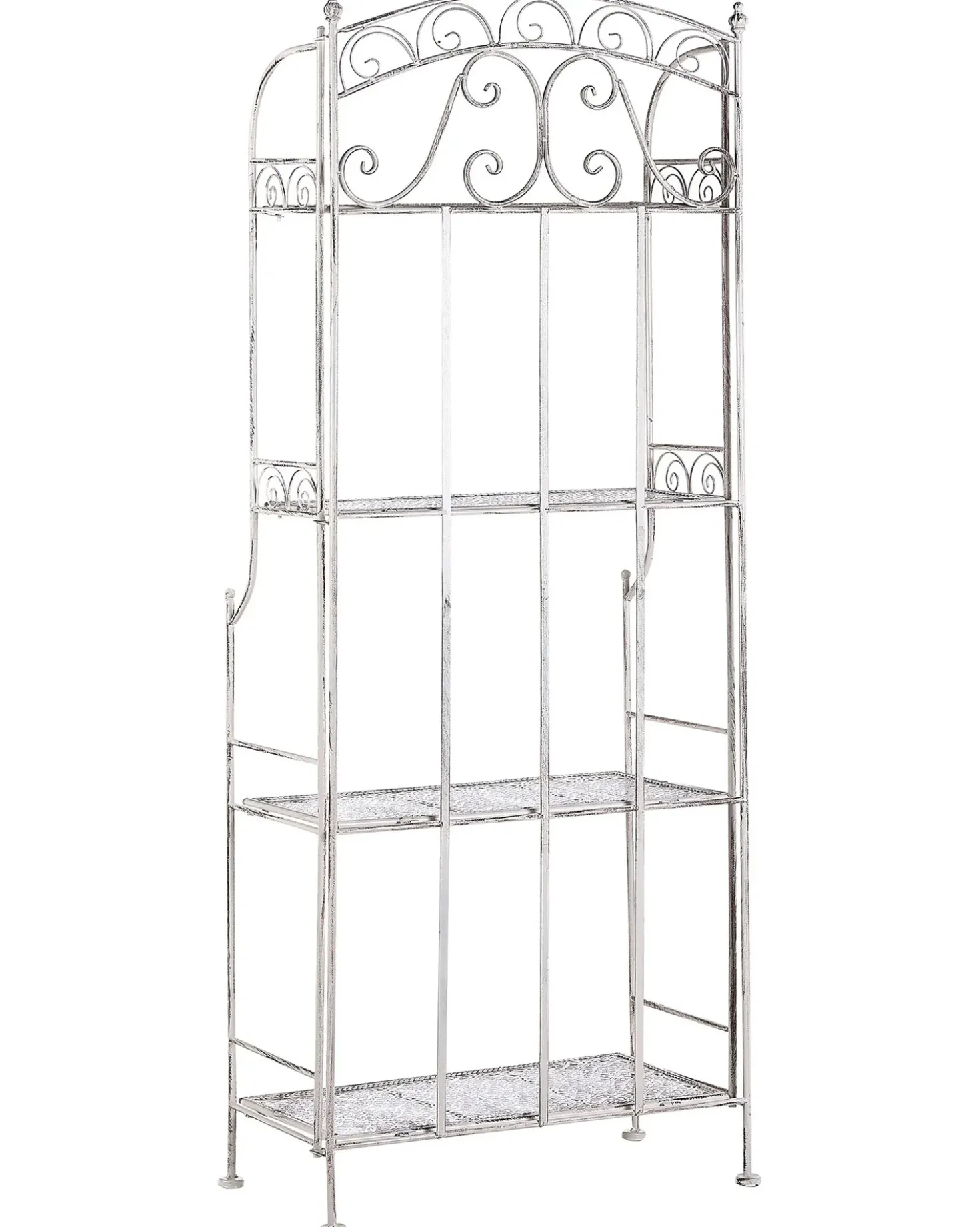 Scaffale PADUA Metallo 61 cm 32 cm Bianco