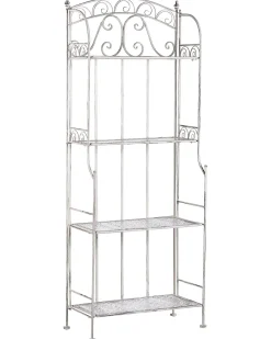 Scaffale PADUA Metallo 61 cm 32 cm Bianco