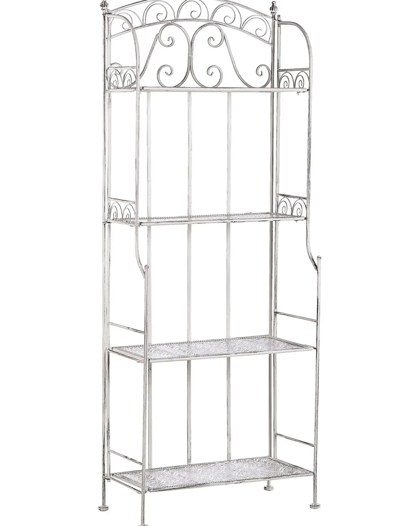 Scaffale PADUA Metallo 61 cm 32 cm Bianco