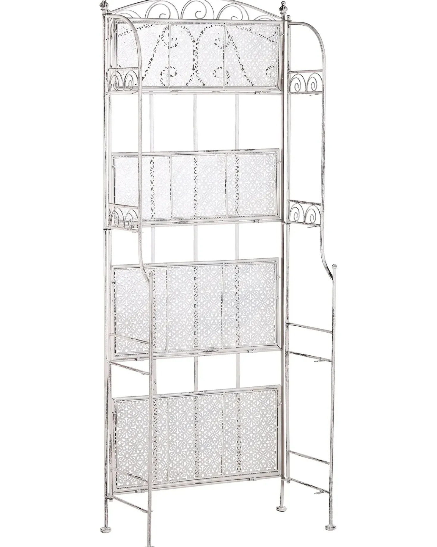 Scaffale PADUA Metallo 61 cm 32 cm Bianco