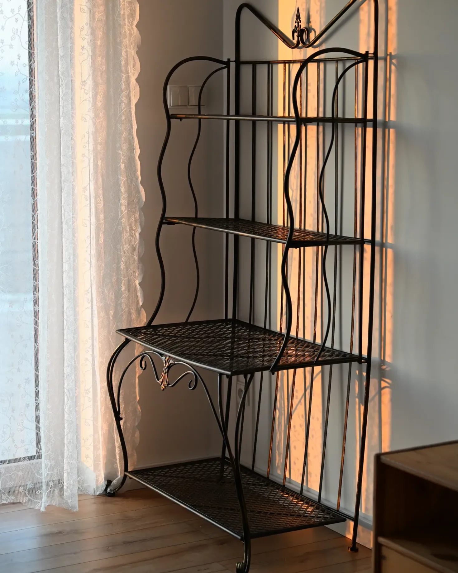 Scaffale PAVONA Metallo 94 cm 50 cm Nero