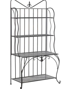 Scaffale PAVONA Metallo 94 cm 50 cm Nero