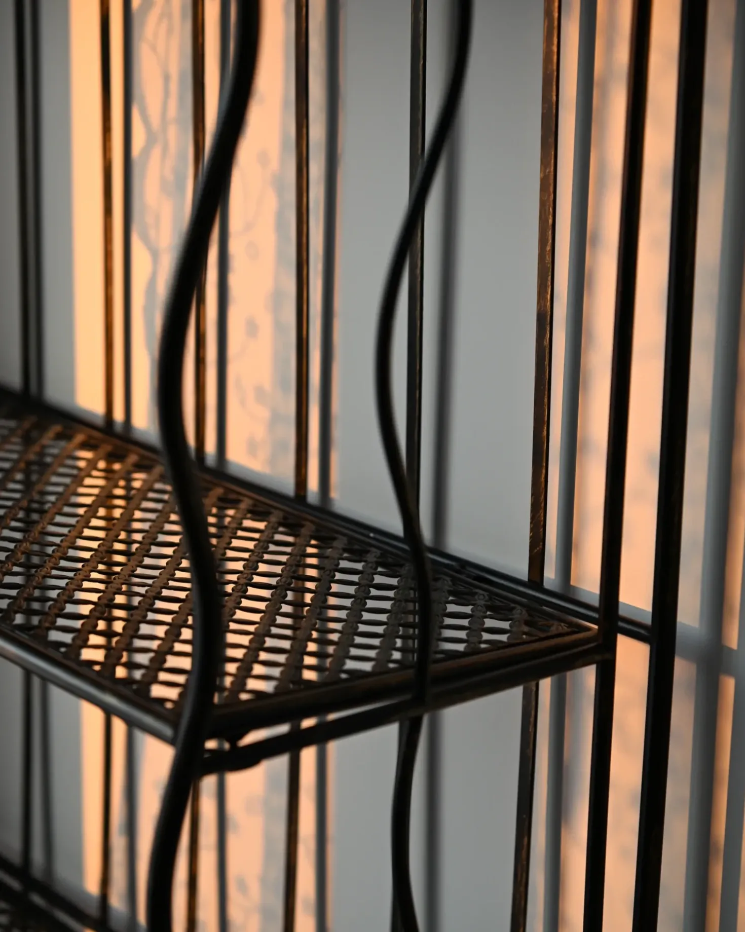 Scaffale PAVONA Metallo 94 cm 50 cm Nero