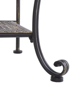 Scaffale PAVONA Metallo 94 cm 50 cm Nero