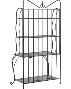 Scaffale PAVONA Metallo 94 cm 50 cm Nero